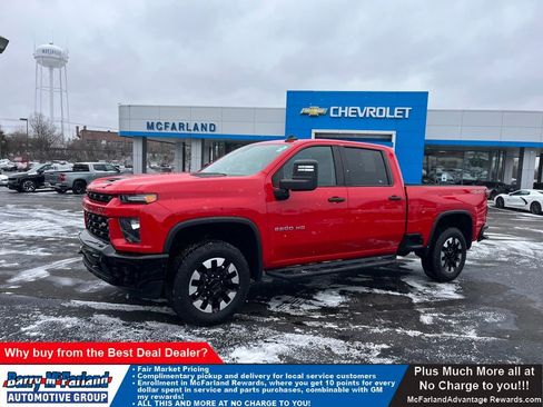 Used 2020 Chevrolet Silverado 2500 Custom w/ Custom Value Package image 1