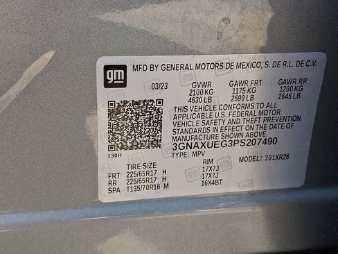 Certified 2023 Chevrolet Equinox LT AWD/4WD image 27