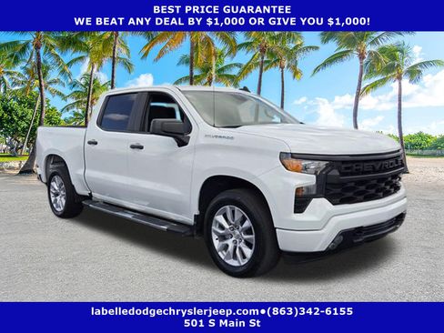 Used 2022 Chevrolet Silverado 1500 Custom image 1