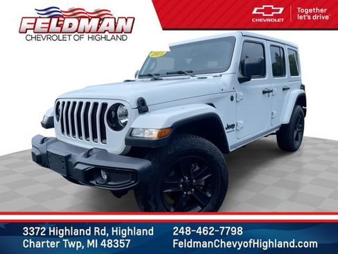 Used 2023 Jeep Wrangler Altitude image 1