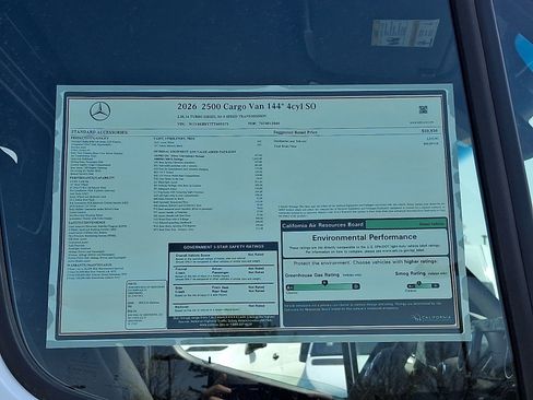 New 2026 Mercedes-Benz Sprinter 2500 image 18