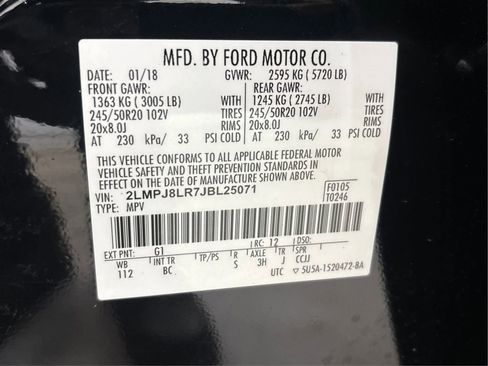 Used 2018 Lincoln MKX Reserve w/ Lincoln MKX Climate Package image 28