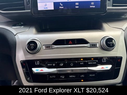 Used 2021 Ford Explorer XLT w/ Equipment Group 202A RWD image 31