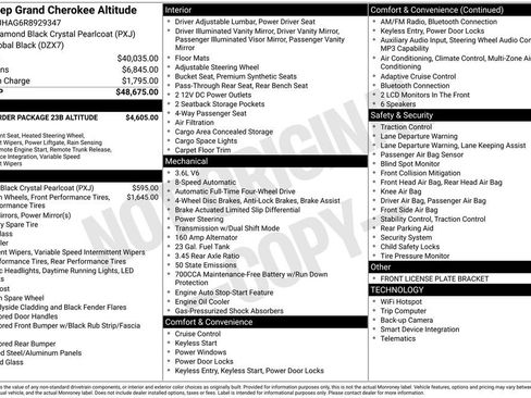 Used 2024 Jeep Grand Cherokee Altitude AWD/4WD image 17