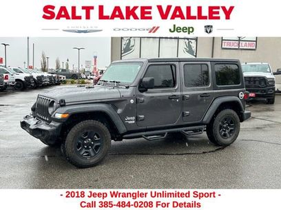 Used 2018 Jeep Wrangler Unlimited Sport