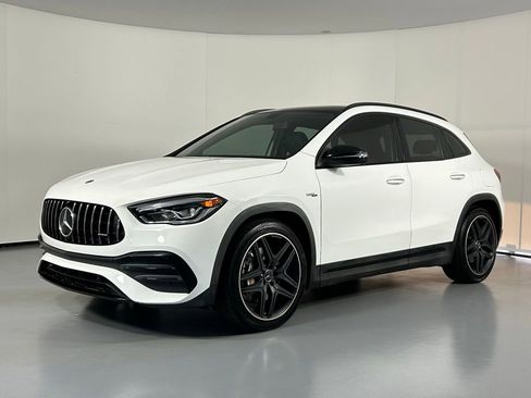 Used 2021 Mercedes-Benz GLA 35 AMG 4MATIC w/ Premium Package image 3