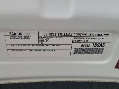 Certified 2023 Chrysler Voyager LX FWD image 24