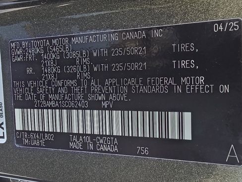 Used 2025 Lexus RX 350 Premium Plus w/ Convenience Package image 28