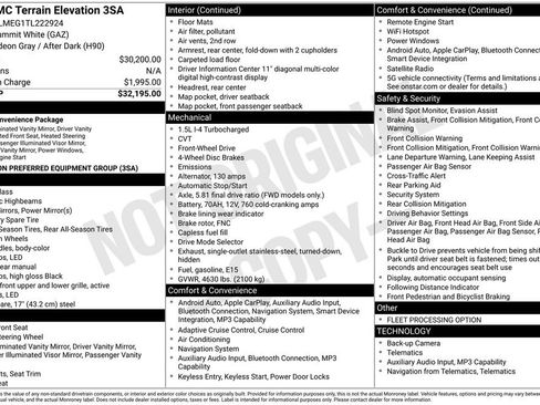 Used 2026 GMC Terrain Elevation FWD image 13