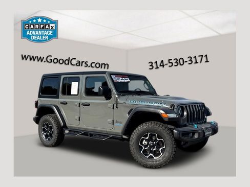 Certified 2022 Jeep Wrangler Unlimited Rubicon 4xe w/ Cold Weather Group image 1