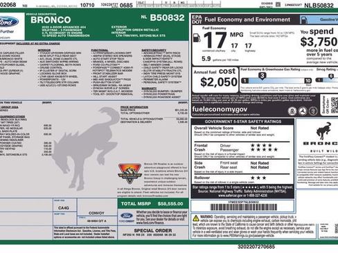 Used 2022 Ford Bronco Wildtrak image 27