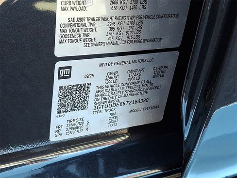 New 2026 GMC Sierra 1500 SLT w/ SLT Premium Plus Package image 10