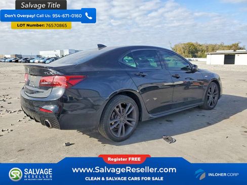 Used 2018 Acura TLX V6 w/ Technology & A-SPEC Pkg FWD image 4