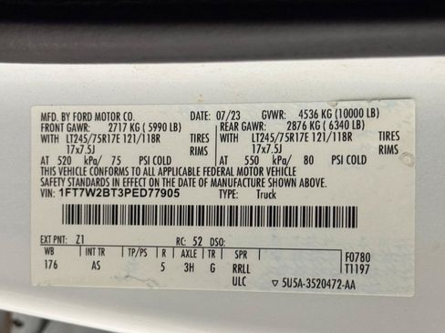 Used 2023 Ford F250 XL w/ XL Driver Assist Package AWD/4WD image 64