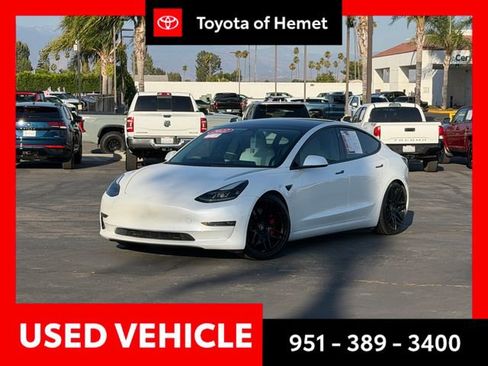 Used 2022 Tesla Model 3 Performance AWD/4WD image 1