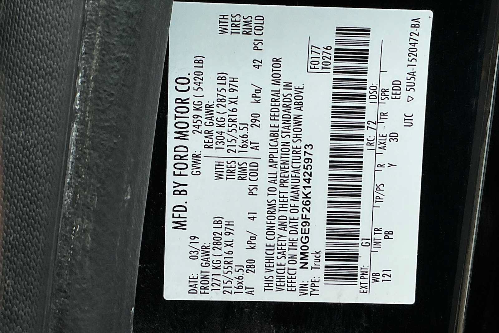 Used 2019 Ford Transit Connect XLT FWD image 27