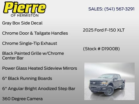 Used 2025 Ford F150 XLT w/ Equipment Group 302A MID AWD/4WD image 36