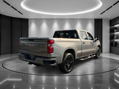Certified 2023 Chevrolet Silverado 1500 Custom w/ LPO, Dark Essentials Package AWD/4WD image 4