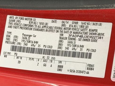 Used 2014 Ford Fiesta SE w/ Equipment Group 201B image 23