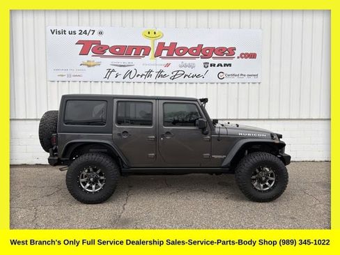 Used 2014 Jeep Wrangler Unlimited Rubicon w/ Max Tow Package image 1