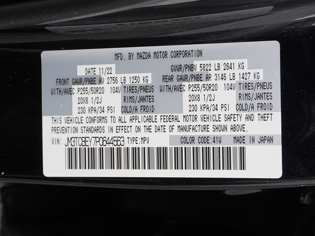 Used 2023 MAZDA CX-9 Signature AWD/4WD image 50