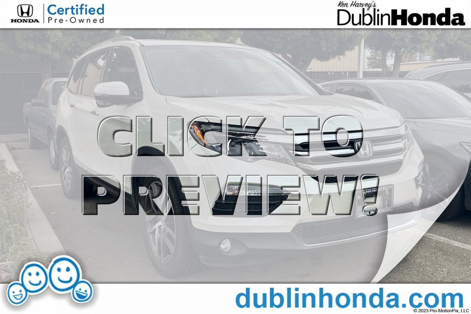 Used 2017 Honda Pilot Touring image 1