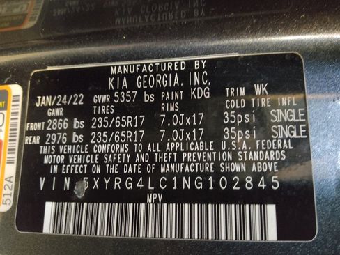 Used 2022 Kia Sorento LX FWD image 33