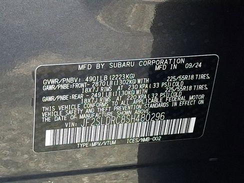 Used 2025 Subaru Forester Limited w/ Popular Package #2 image 37