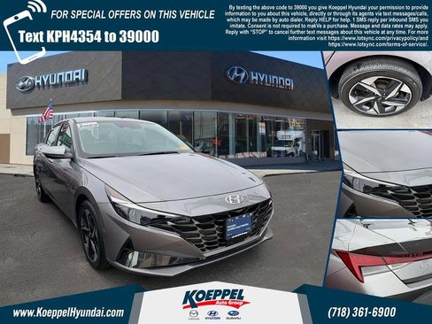 Certified 2023 Hyundai Elantra Limited w/ Cargo Package FWD image 1