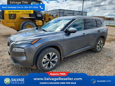 Used 2021 Nissan Rogue SV AWD/4WD image 1