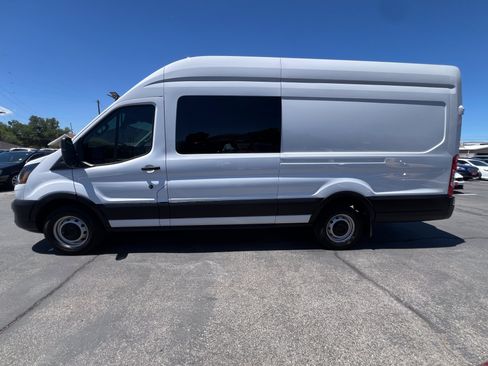 Used 2023 Ford Transit 350 148 High Roof Extended w/ Load Area Protection Package RWD image 5