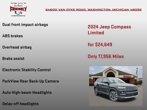 Used 2024 Jeep Compass Limited image 20