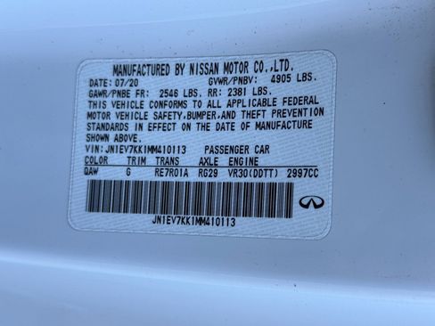 Used 2021 INFINITI Q60 3.0t Luxe w/ Essential Package image 44