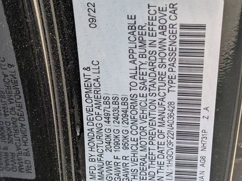 Used 2022 Honda Accord Sport image 32