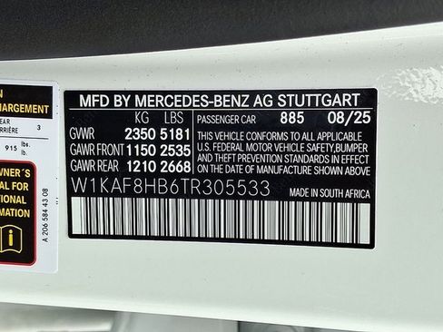 Used 2026 Mercedes-Benz C 43 AMG 4MATIC Sedan image 20