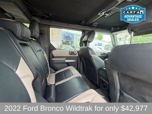Used 2022 Ford Bronco Wildtrak AWD/4WD image 15