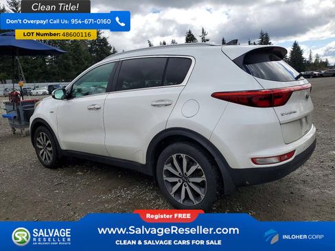 Used 2017 Kia Sportage EX w/ EX Technology Package AWD/4WD image 3