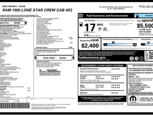 Used 2022 RAM 1500 Lone Star image 4