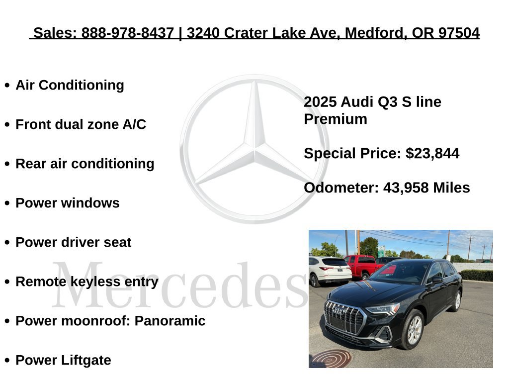 Used 2025 Audi Q3 2.0T Premium AWD/4WD image 6