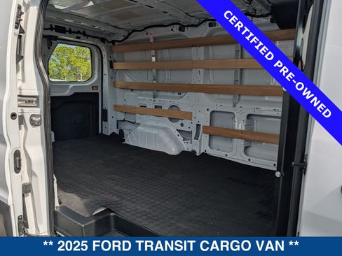 Certified 2025 Ford Transit 250 Low Roof w/ Exterior Upgrade Package RWD image 15