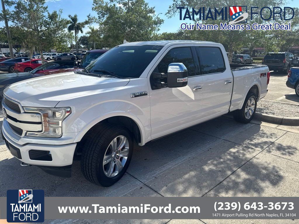 Used 2019 Ford F150 Platinum w/ Equipment Group 701A Luxury AWD/4WD image 1
