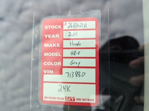 Used 2025 Honda HR-V LX image 5