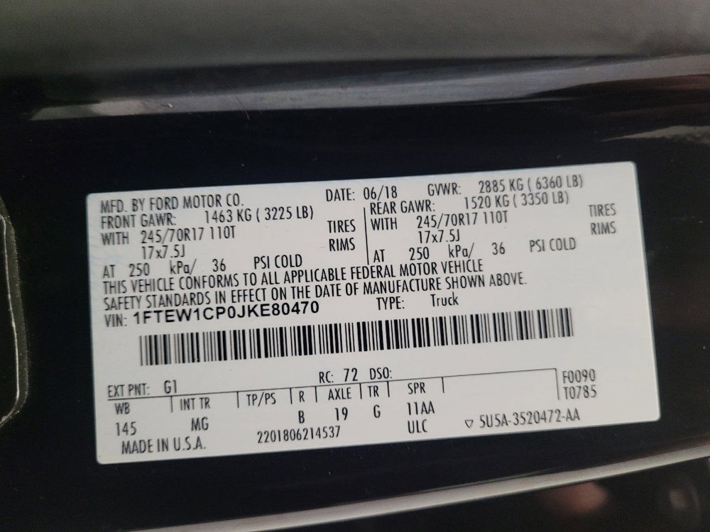 Used 2018 Ford F150 XLT RWD image 33