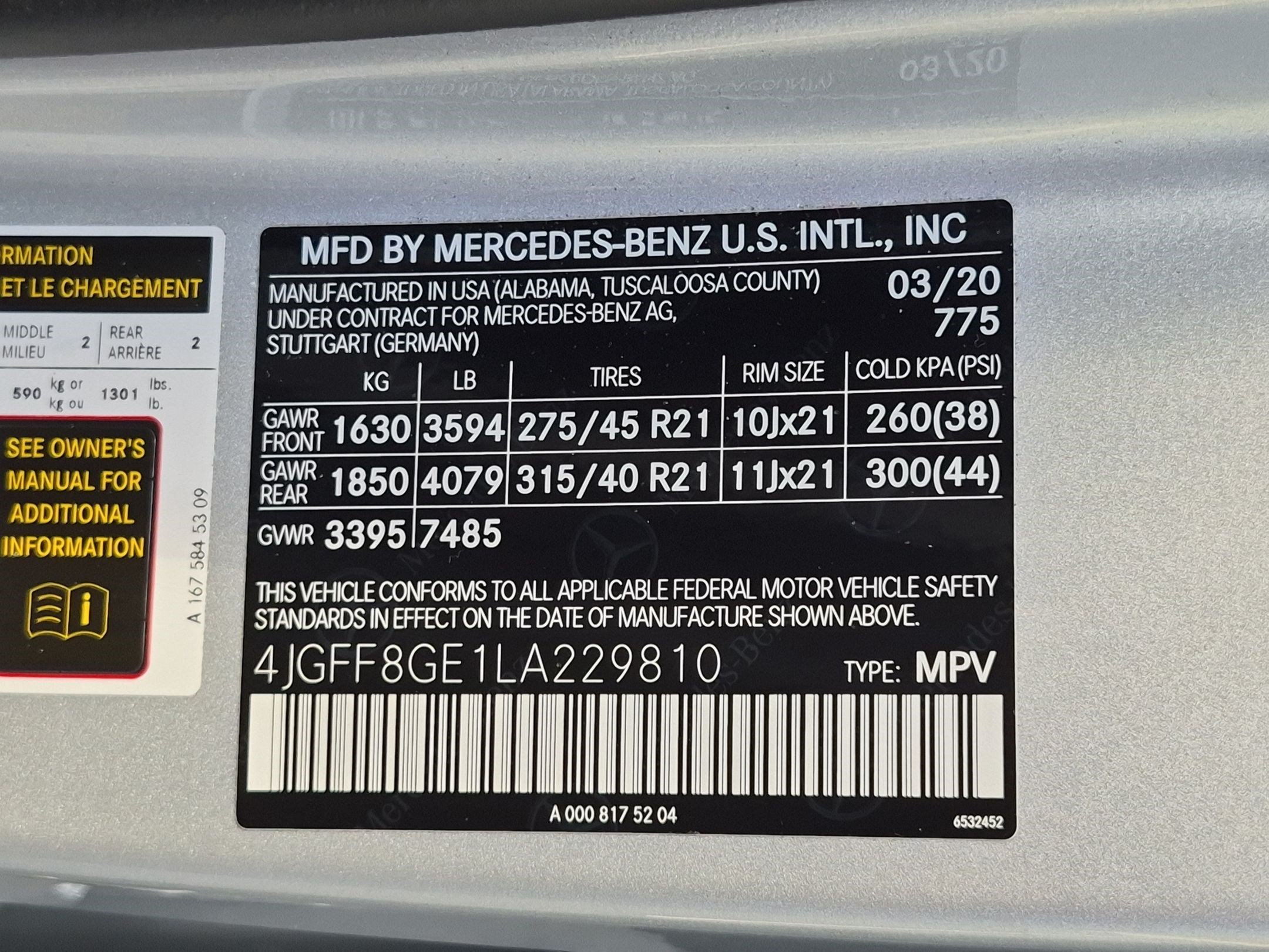 Used 2020 Mercedes-Benz GLS 580 4MATIC image 23