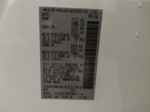 Used 2017 Nissan Pathfinder S FWD image 33