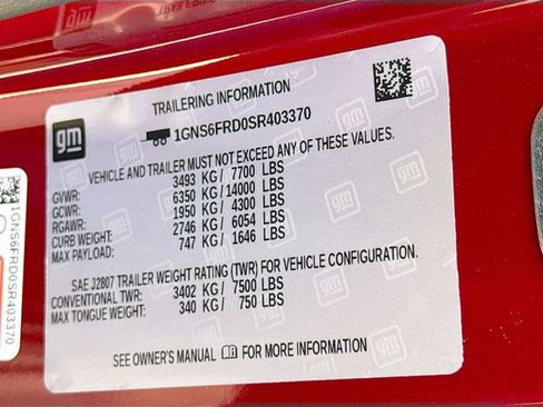 New 2025 Chevrolet Suburban Premier image 35