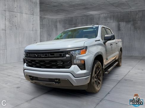 Certified 2024 Chevrolet Silverado 1500 Custom w/ LPO, Dark Essentials Package RWD image 2