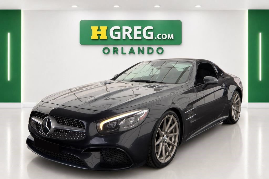 Used 2017 Mercedes-Benz SL 450 w/ Premium I Package image 4