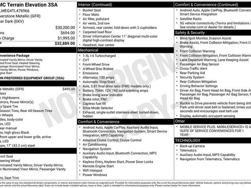 New 2026 GMC Terrain Elevation FWD image 17