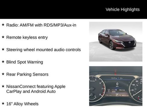 Used 2025 Nissan Sentra SV image 6